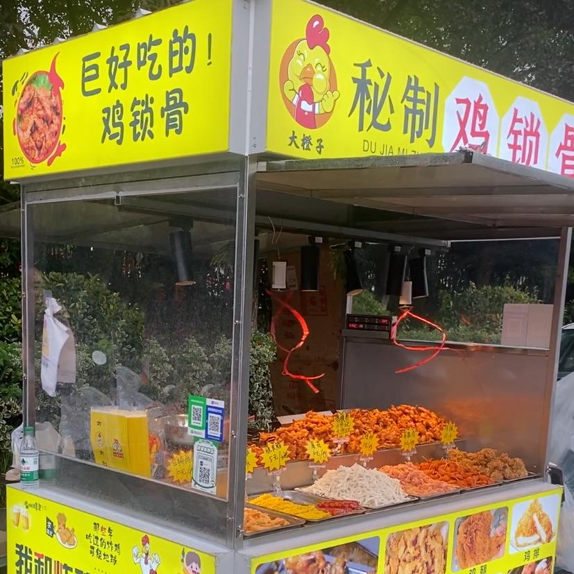 大橙子（秘制鸡锁骨）三团摊