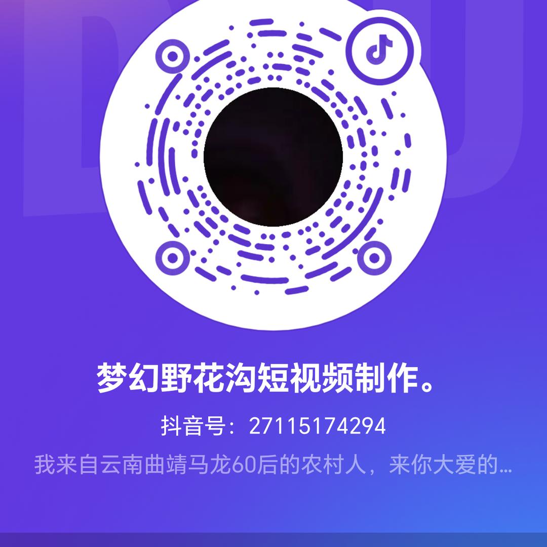 梦幻野花沟短视频制作。