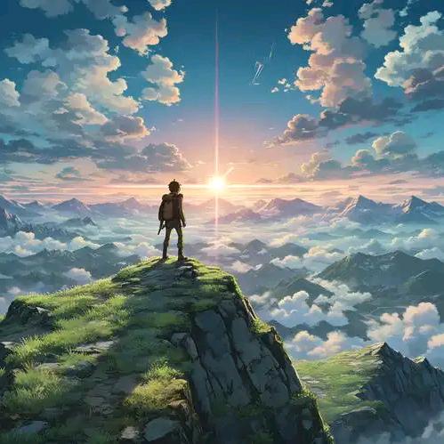 萤火虫对星星说