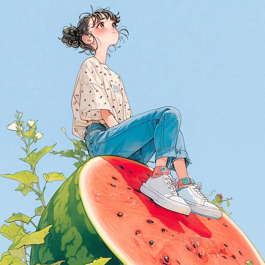 要来一个西瓜嘛