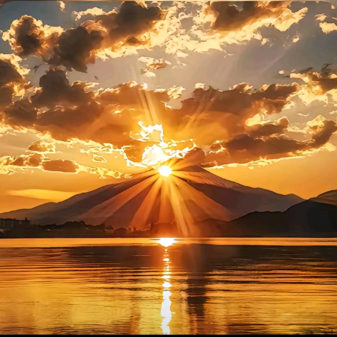 日落归山海