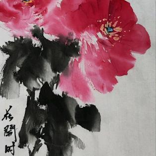 丹青写意（牡丹）