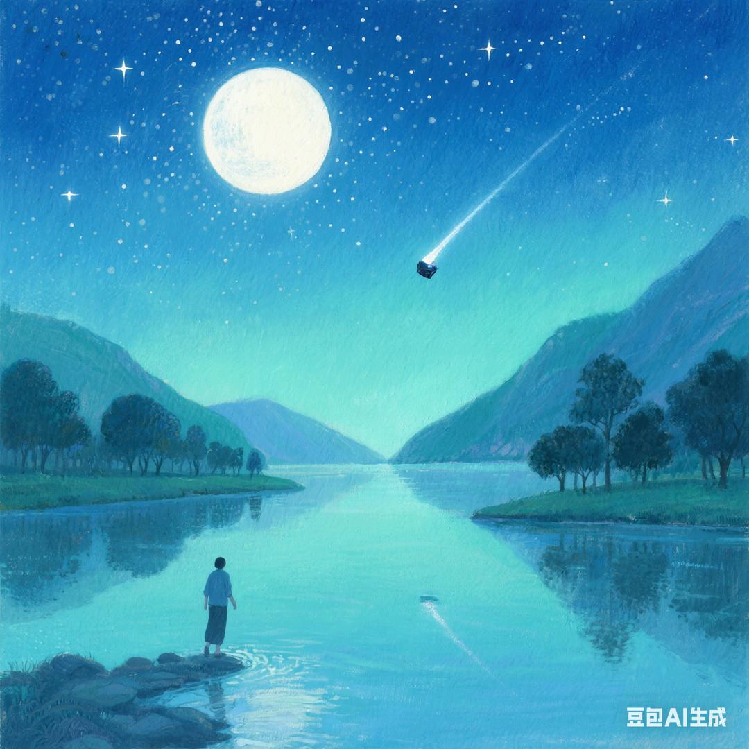 星河漫过山脊