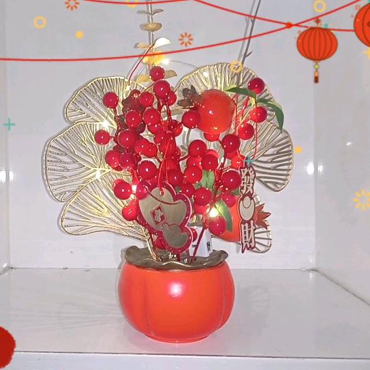 小轩轩福桶花年宵花