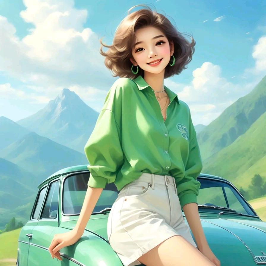 开屏汽车小燕