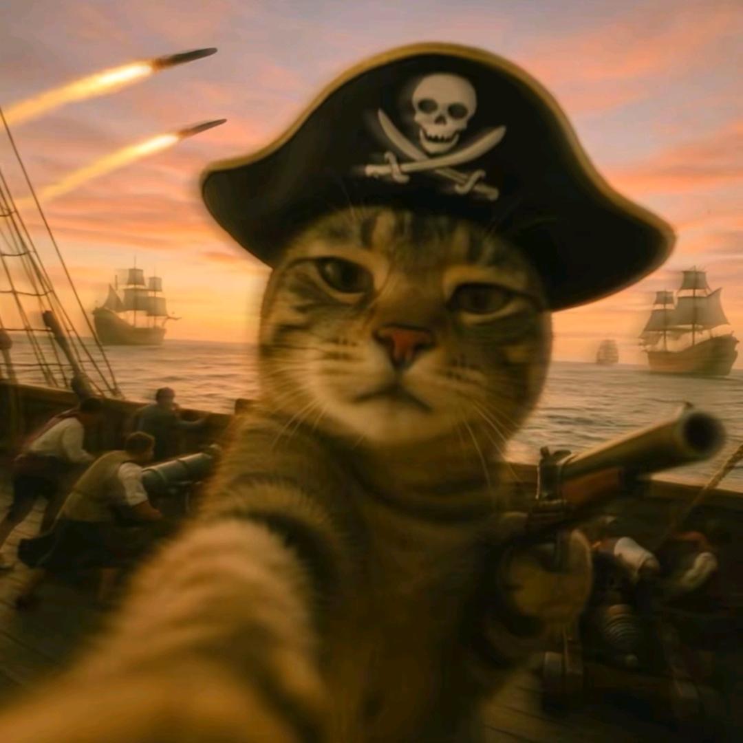一只海盗猫