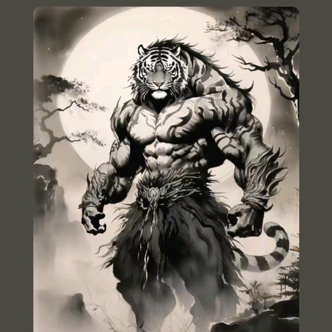 猛虎  无惧🐯勇敢  前进