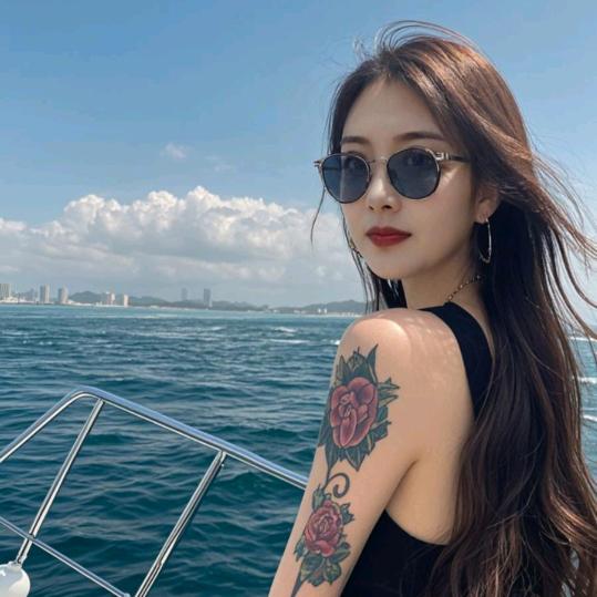 水中浪花