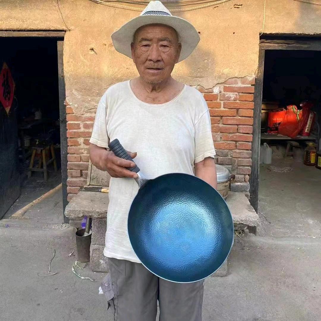 三象章丘手工铁锅