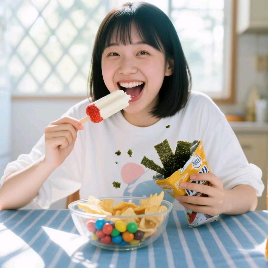 嘉嘉爱吃饭