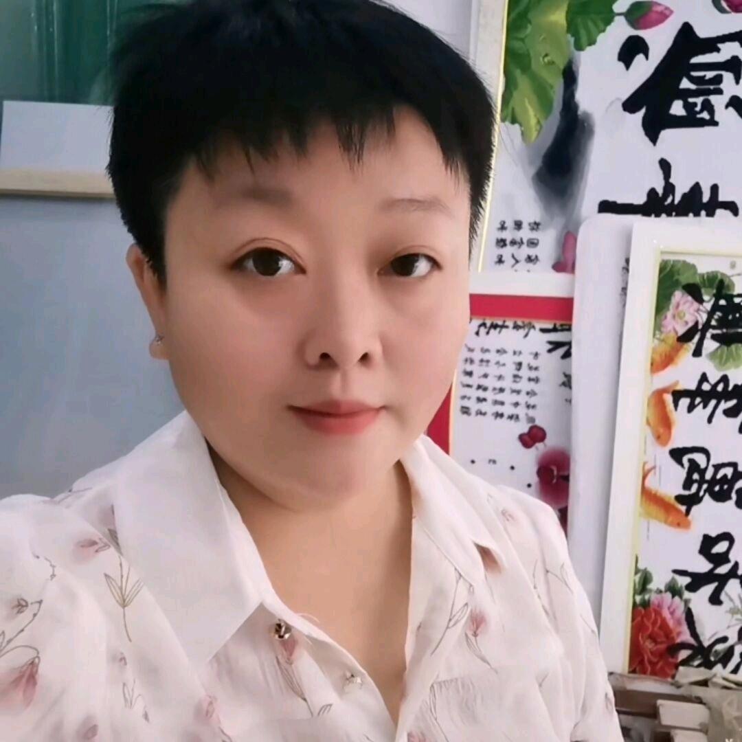 天使相框十字绣装裱