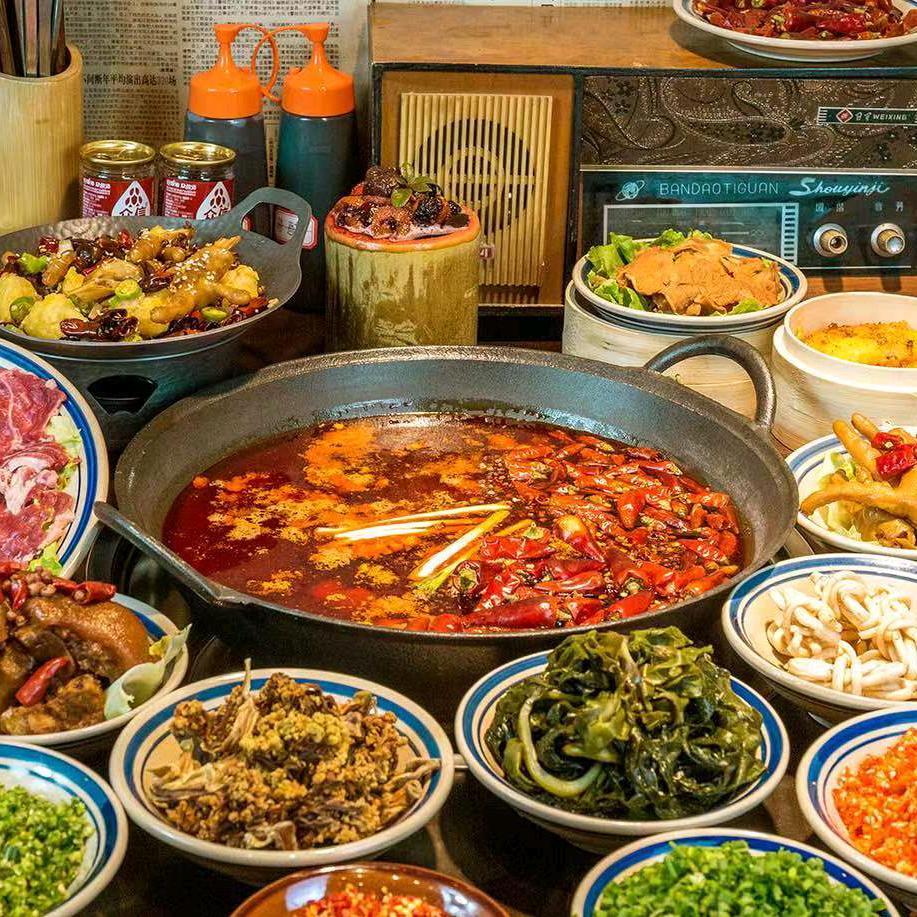 王三火鲜切牛肉自助火锅