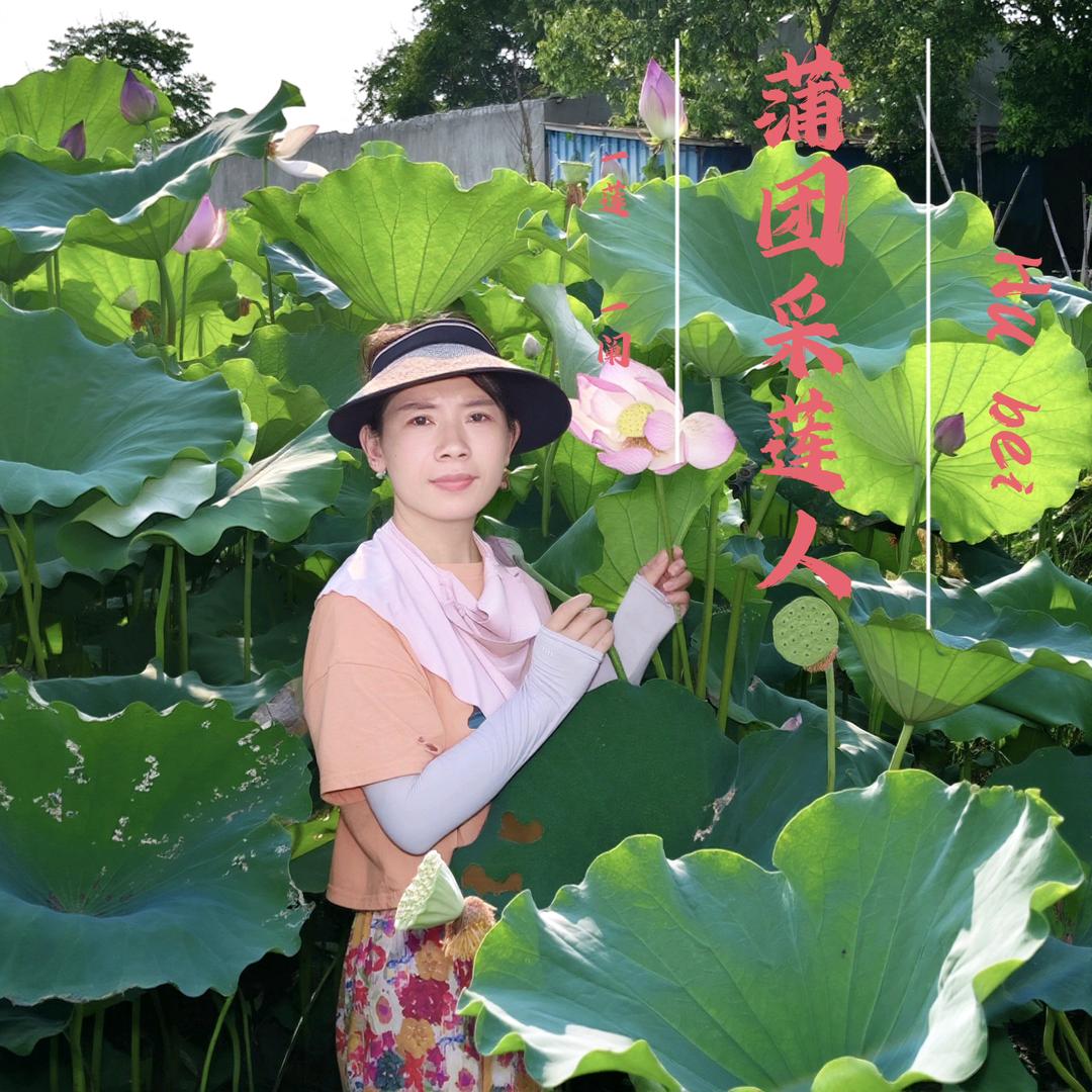 蒲团采莲人