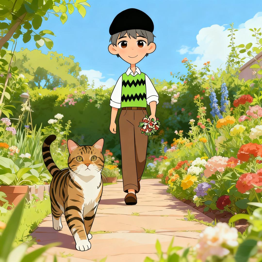 憶•花园 & 一只猫