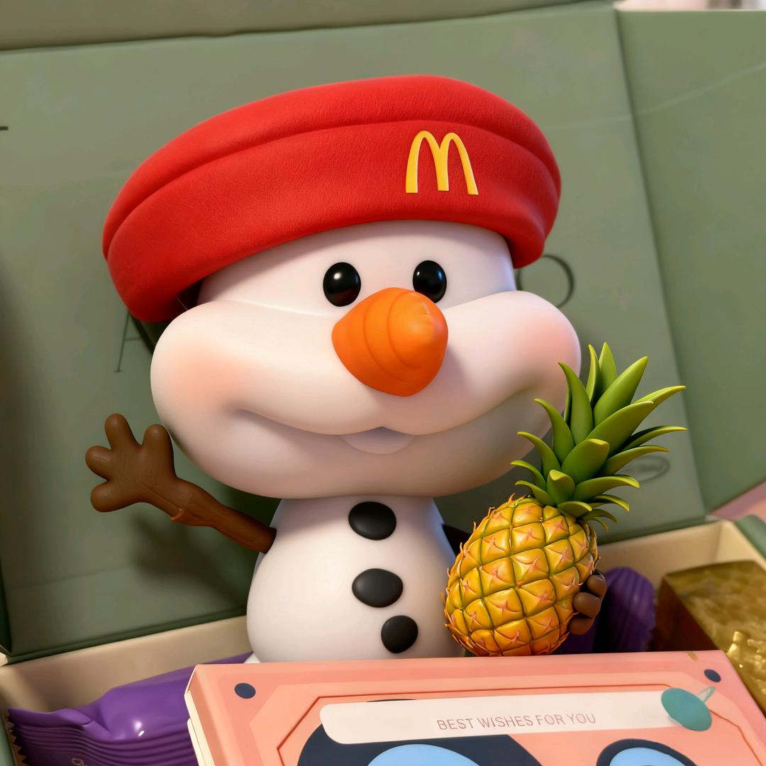 一只缺德的🍍头