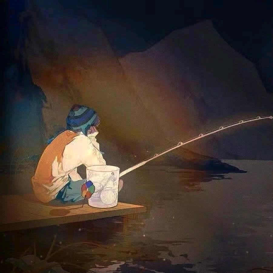 残灯照孤影