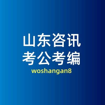 山东咨讯考公考编