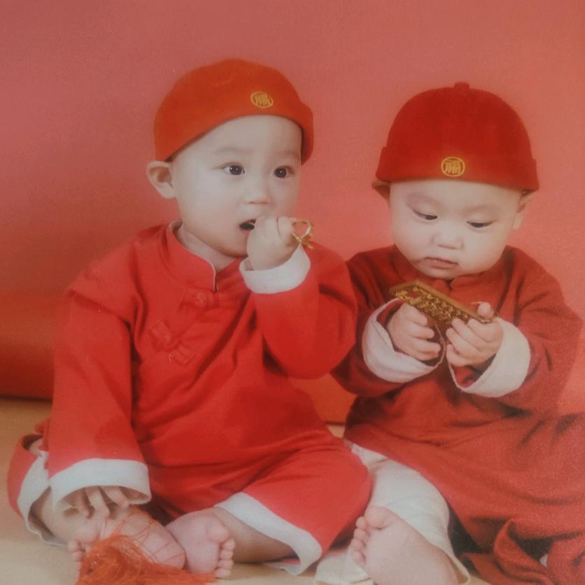 奶奶带双胞胎