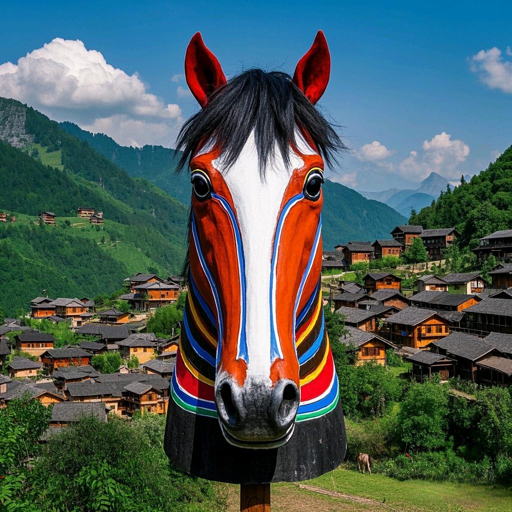 三都那匹村马