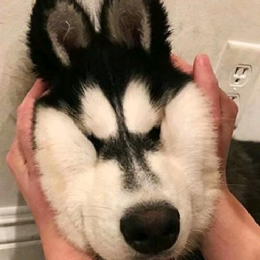 我…