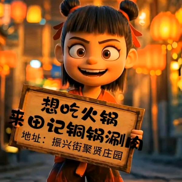 田记࿇铜锅涮肉、《吊篮安装小田》