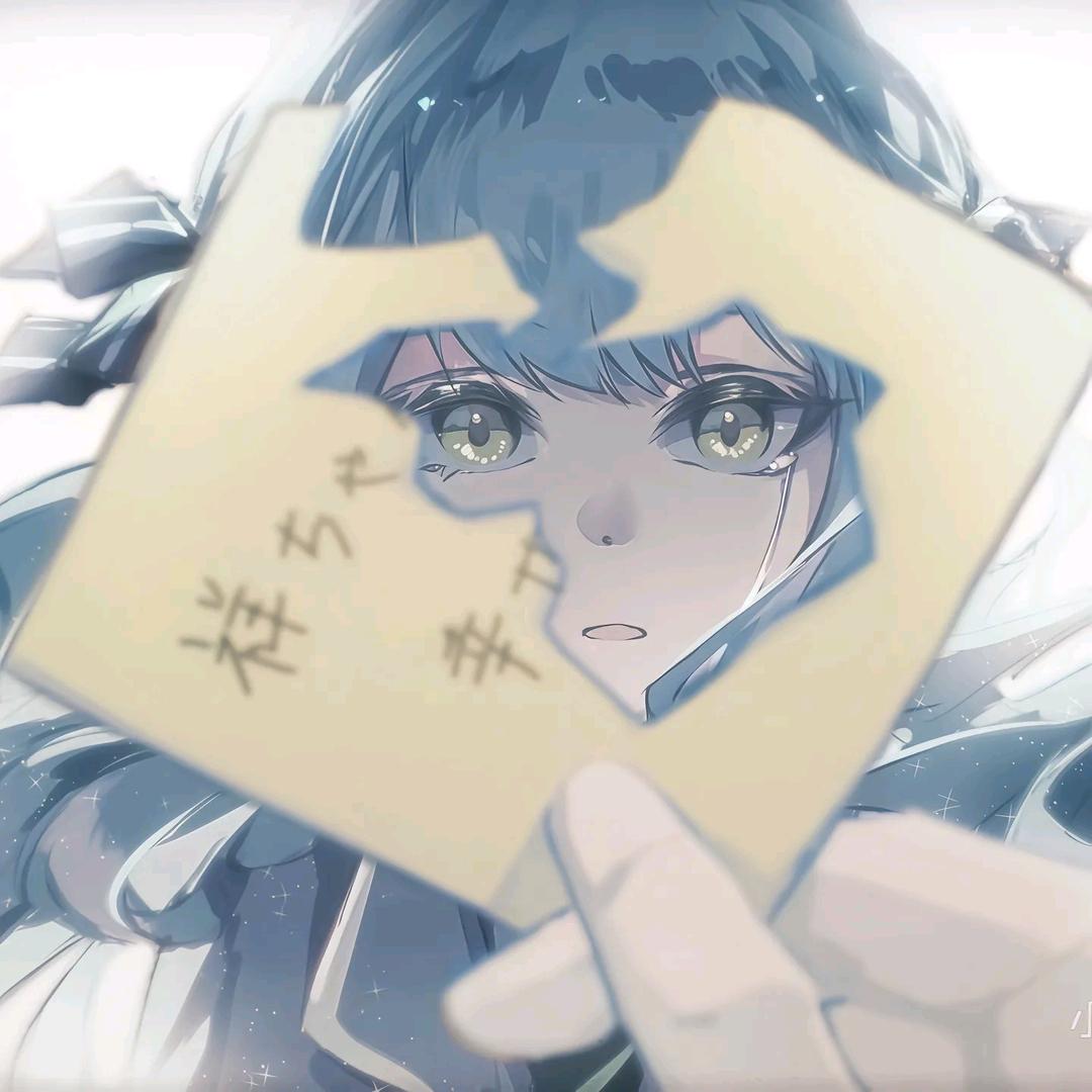 手中握着格桑花