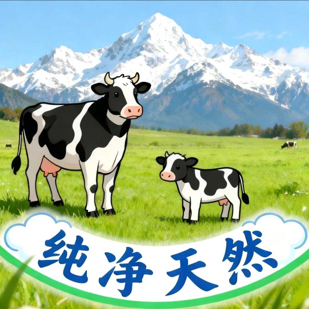 进口奶源.甄选牛奶粉活动中