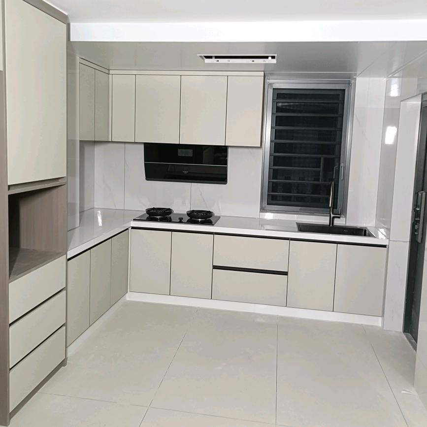 鹿寨新意石材，巧派厨电，石英石，岩板橱柜