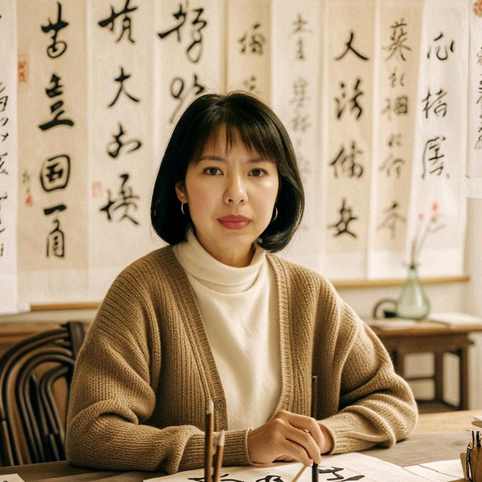 上党区传统文化方中格练字