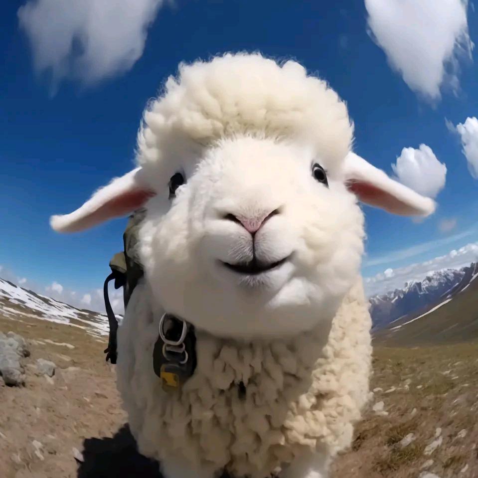 羊咩咩(๑><๑）