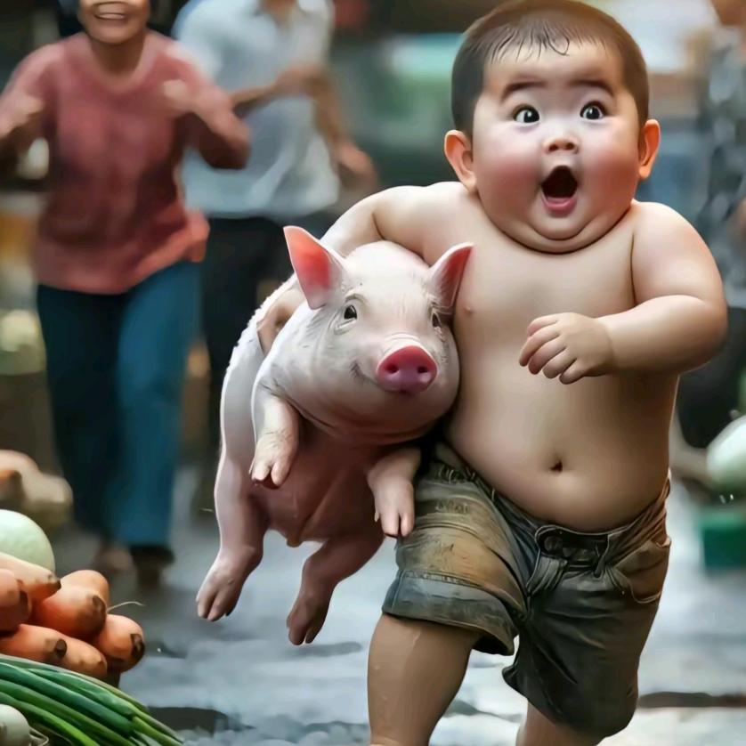 卖猪肉的大叔