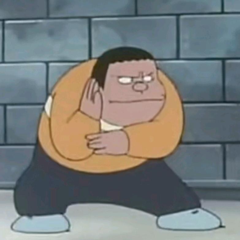 神秘摸头男头像