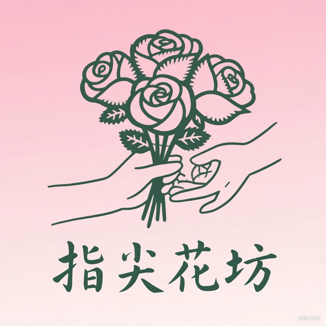 指尖花坊 非遗手工花束