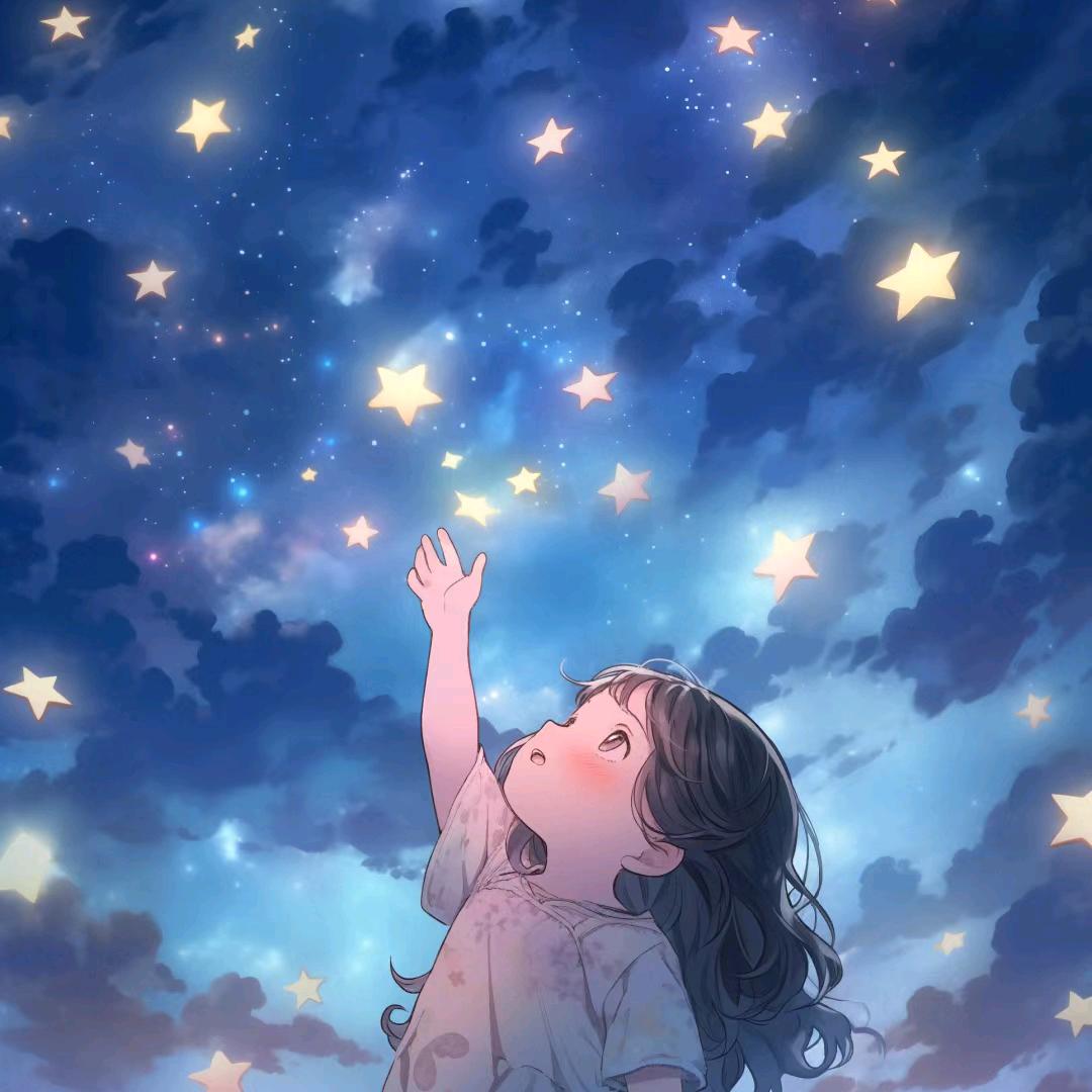 星星大颗更亮毅点