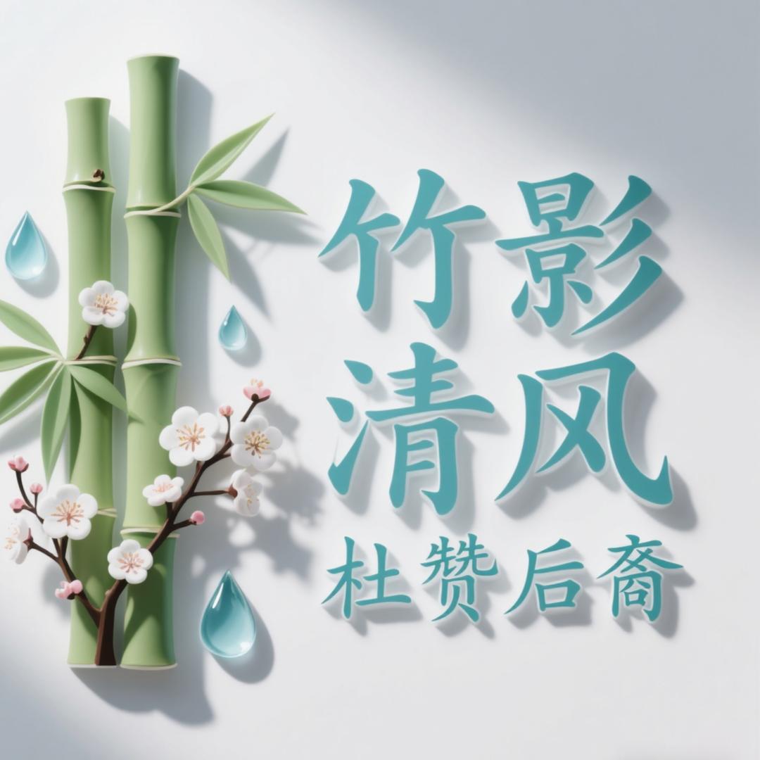 竹影清风