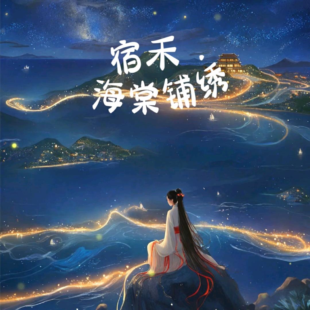 宿禾·海棠铺绣