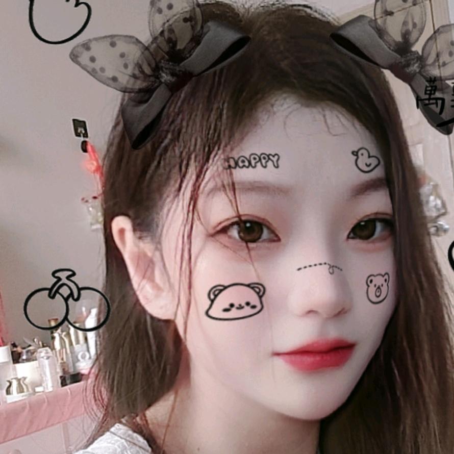 一个快乐的女孩