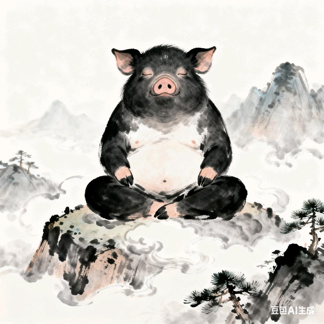 悟道的猪