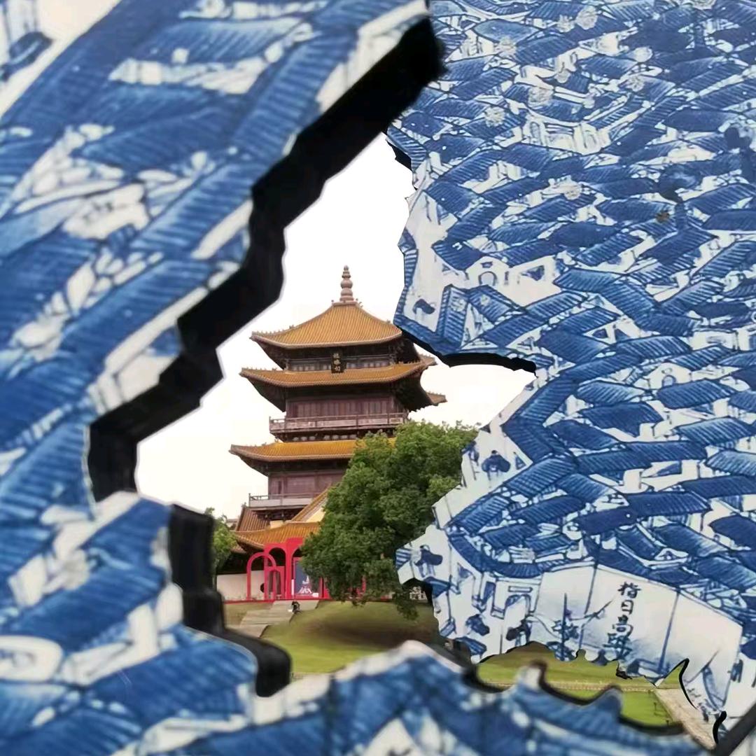 雨中的我