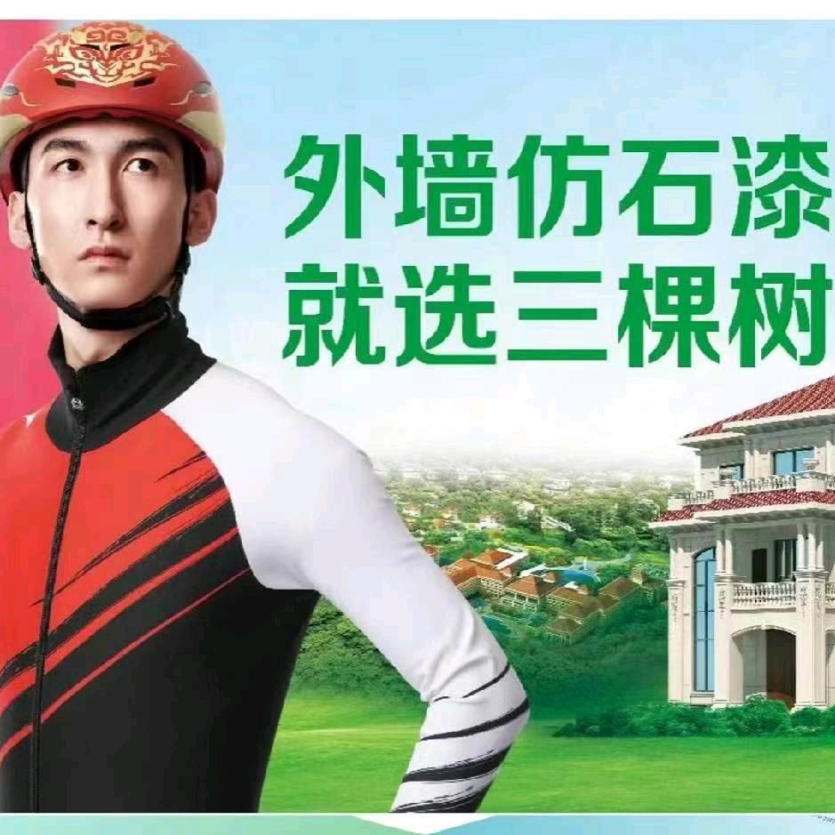 静海三棵树仿石漆