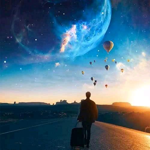 奔跑在路上……