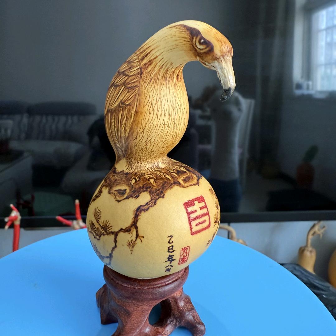 九龙烙画（墨刻、针刺）