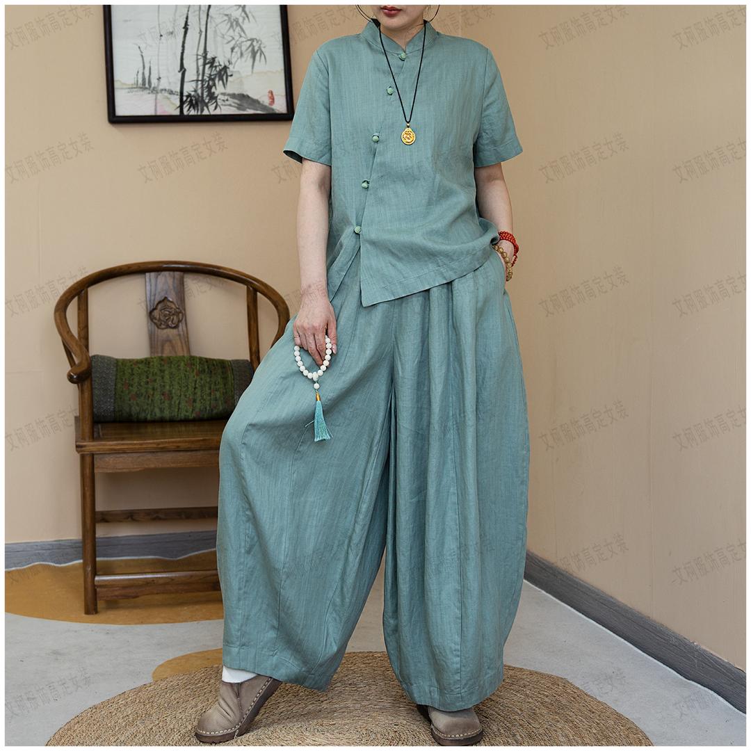 文柯服饰高定中式女装