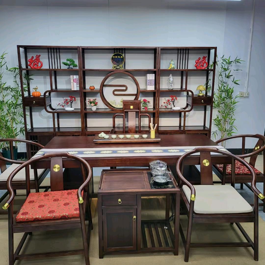 锦红大板茶台工厂