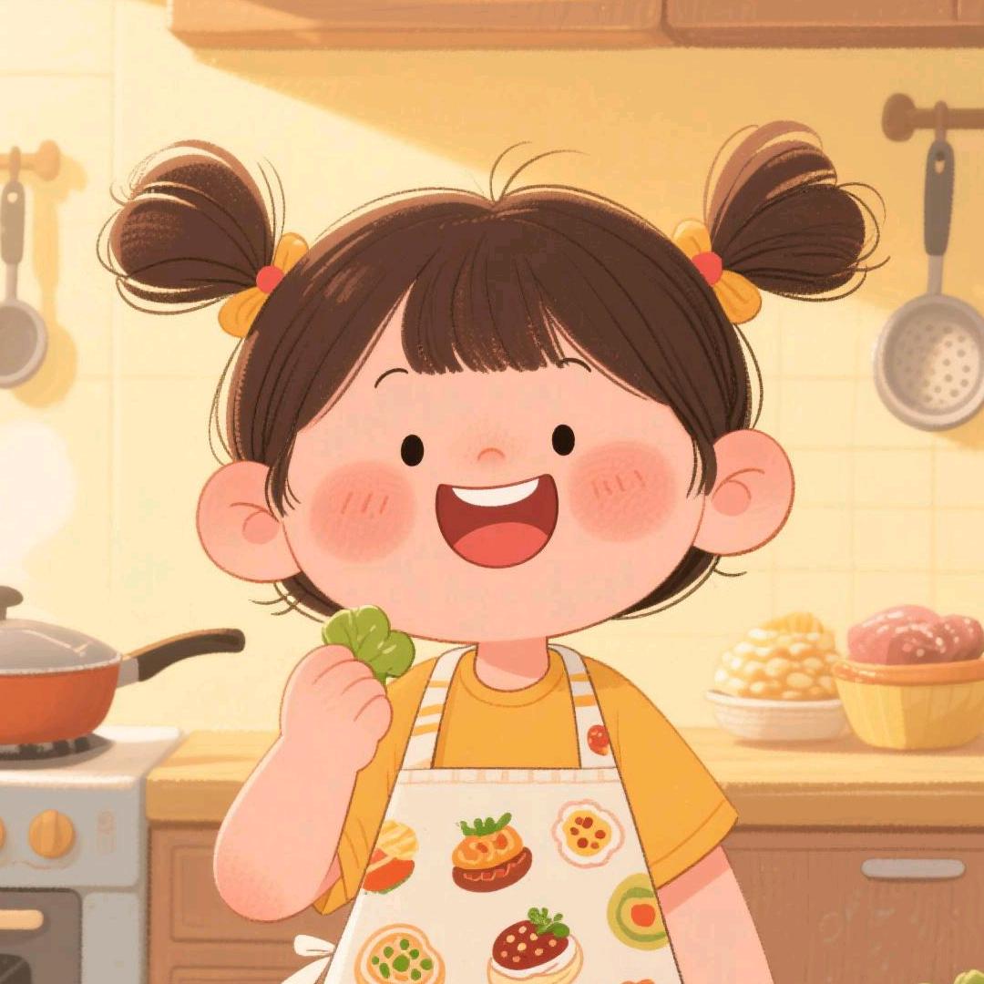 小不点爱美食