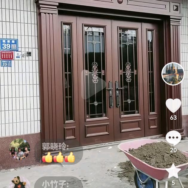 岑先生的别墅大门