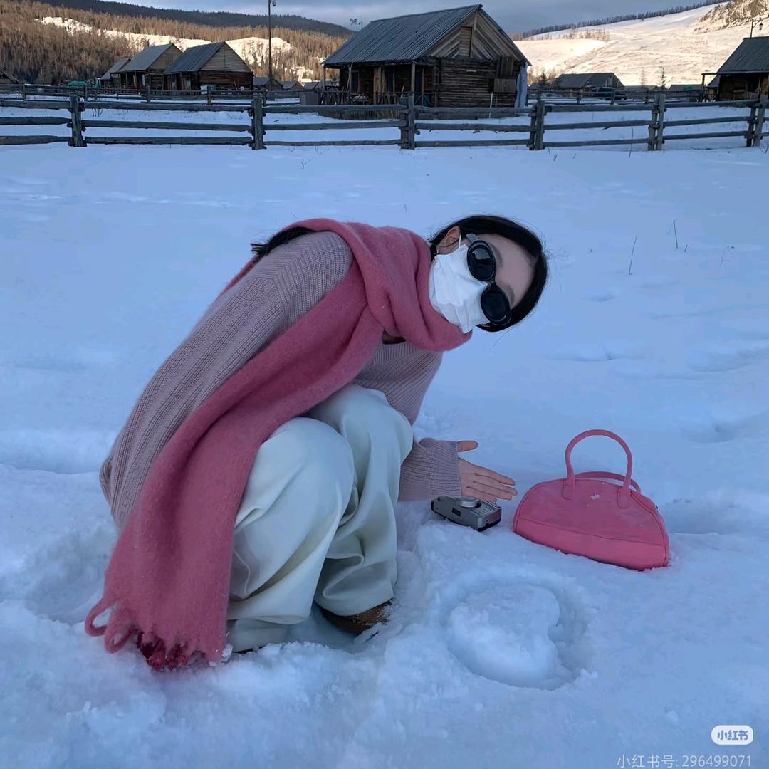 去海边看雪❄️