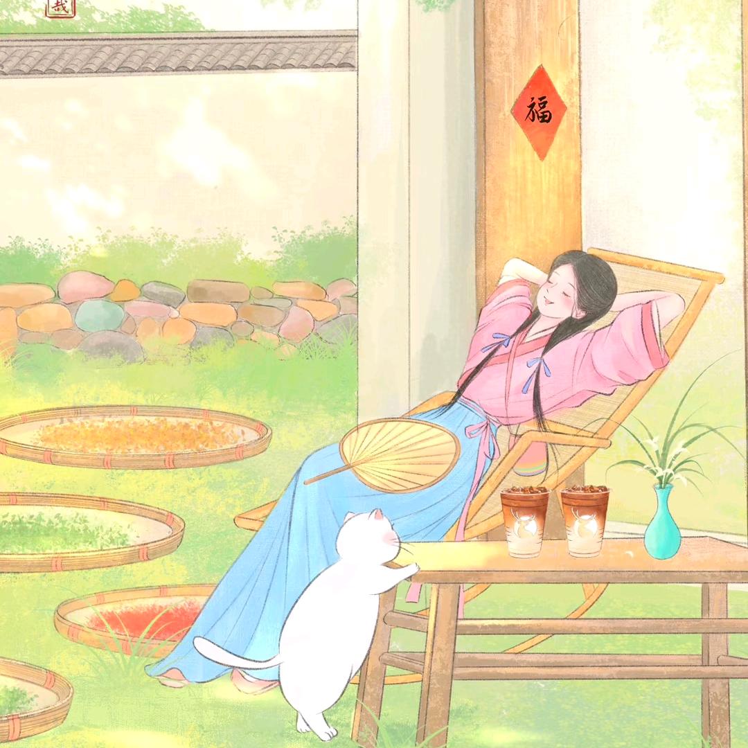 晚风轻拂面