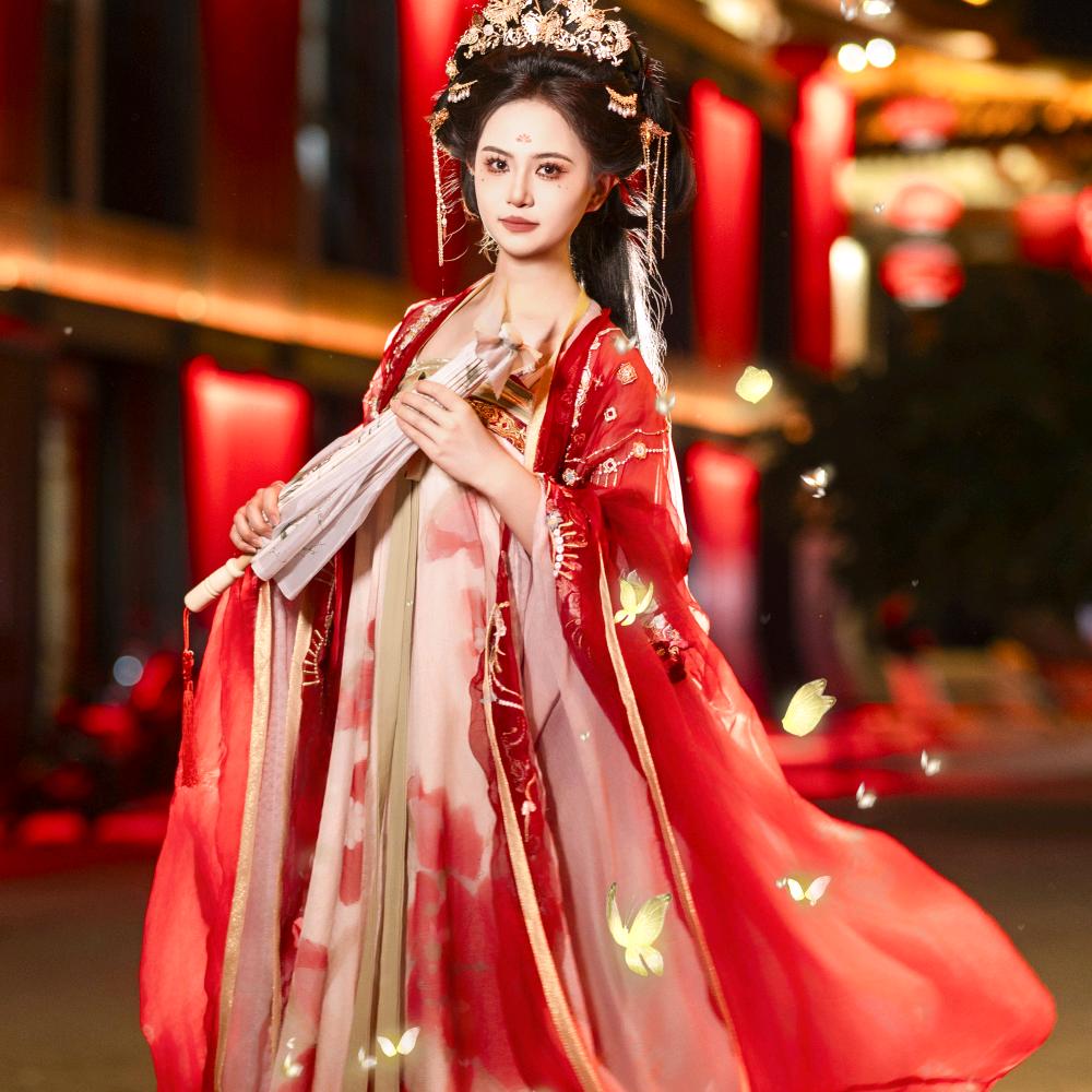 瘦瘦超爱拍汉服