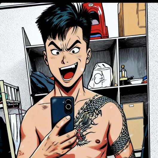 坐在坟头上调戏鬼